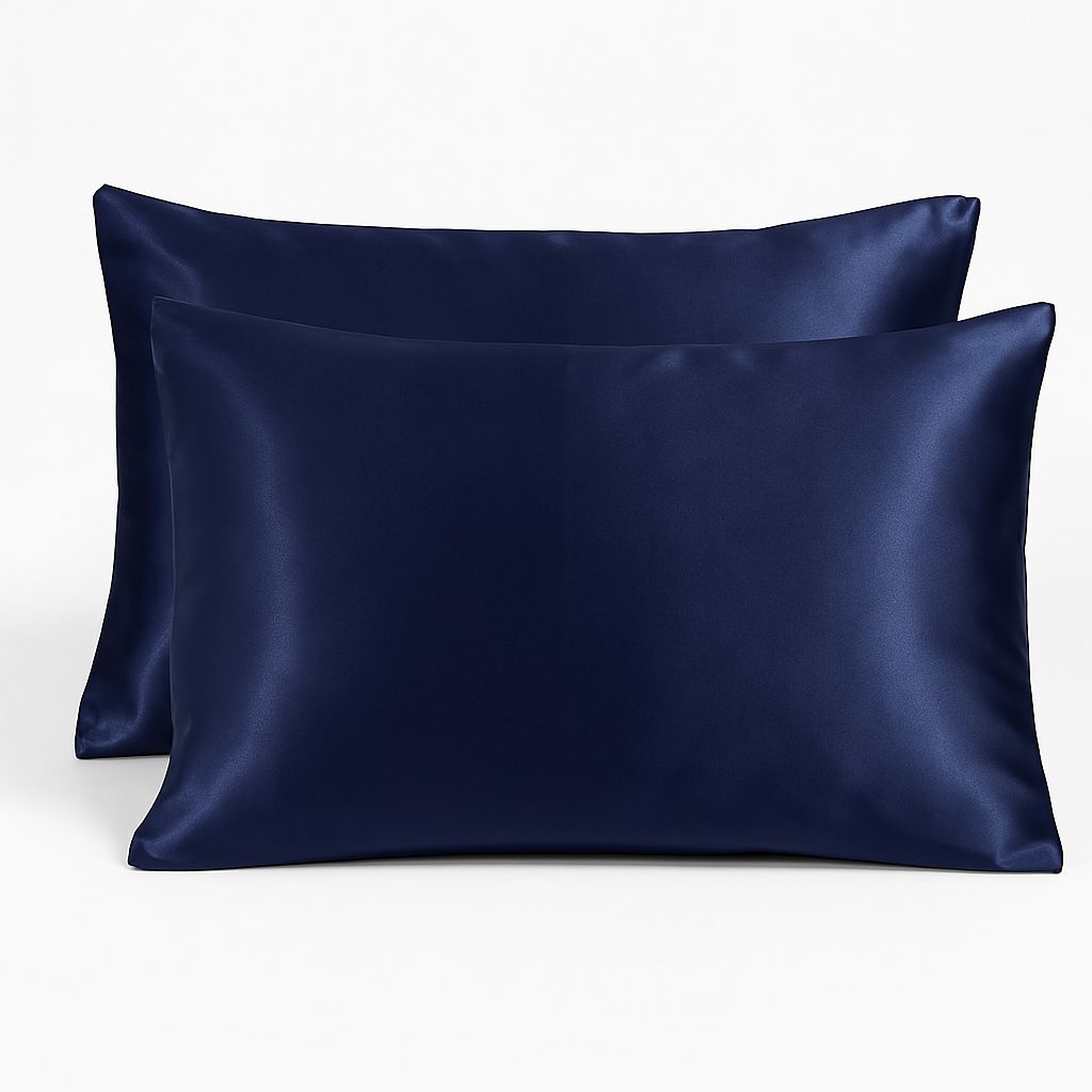 Pure Silk Satin Pillowcases (Set of 2)